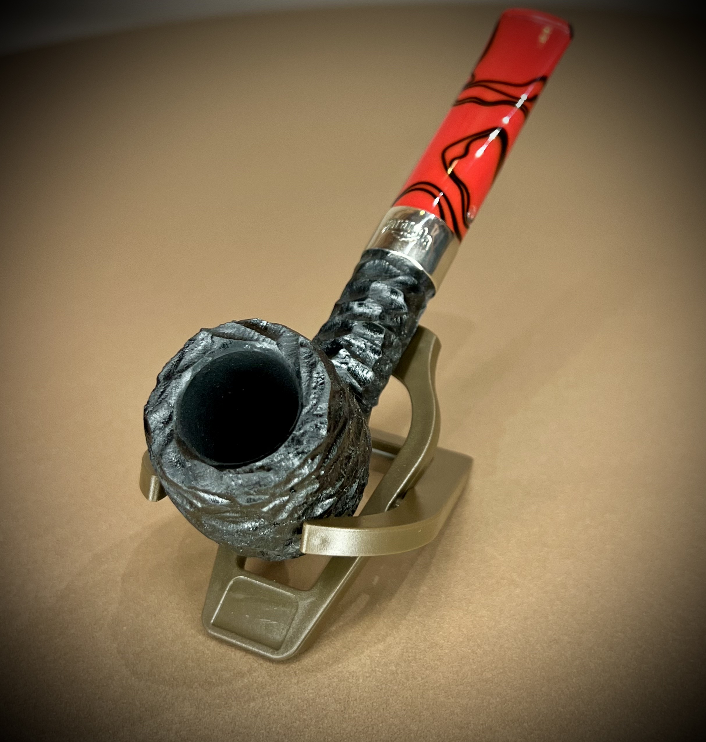 peterson dracula rusticated (x105) fishtail billiard